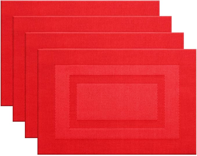 PIGCHCY Placemats, Durable Placemats by PIGCHCY