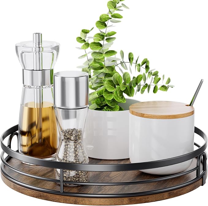 LAMU 10'' Lazy Susan Turntable Organizer by YourHome-OrganizationHelper