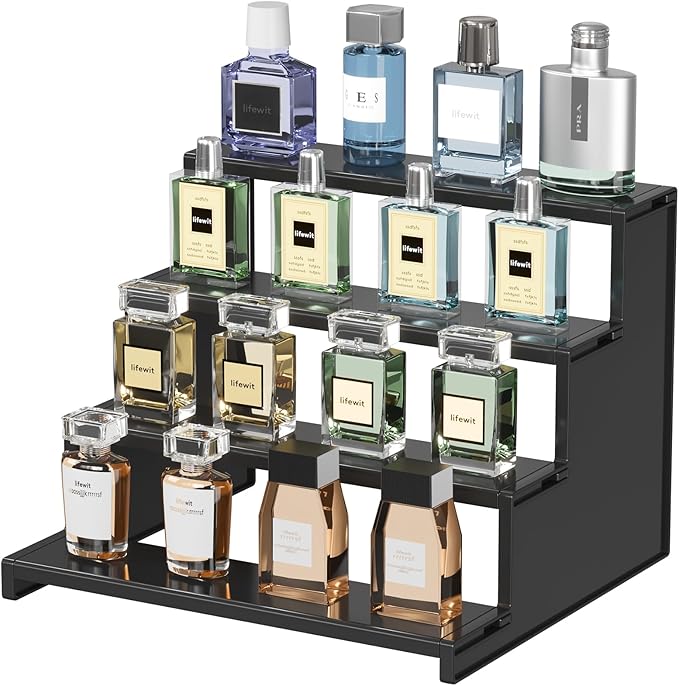 Lifewit 12" Perfume Organizer, Cologne Stand Tool-Free Assembly, Nail Polish by Lifewit