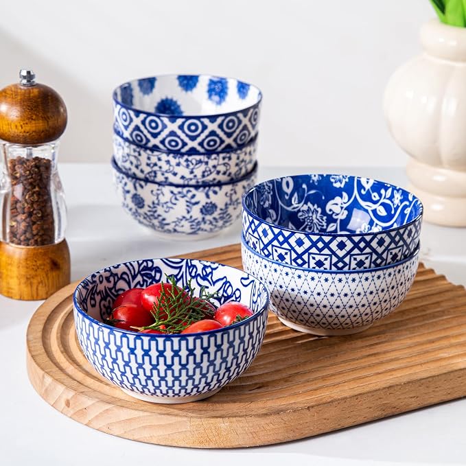 Ceramic Dessert Bowls Set - 11 Oz Small Ice Cream Bowl - Image 5