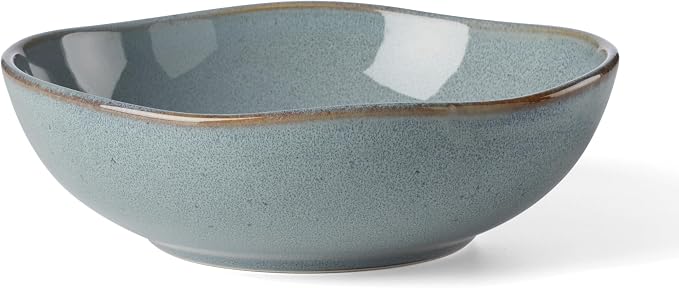 Oneida Organic Shades Blue Stoneware 18-Piece Dinnerware Set - Image 5