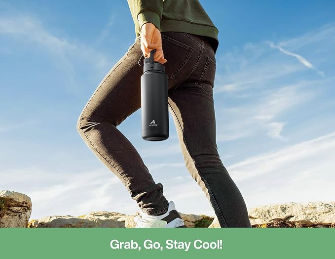POWCAN 40 oz Insulated Water Bottle - Image 6