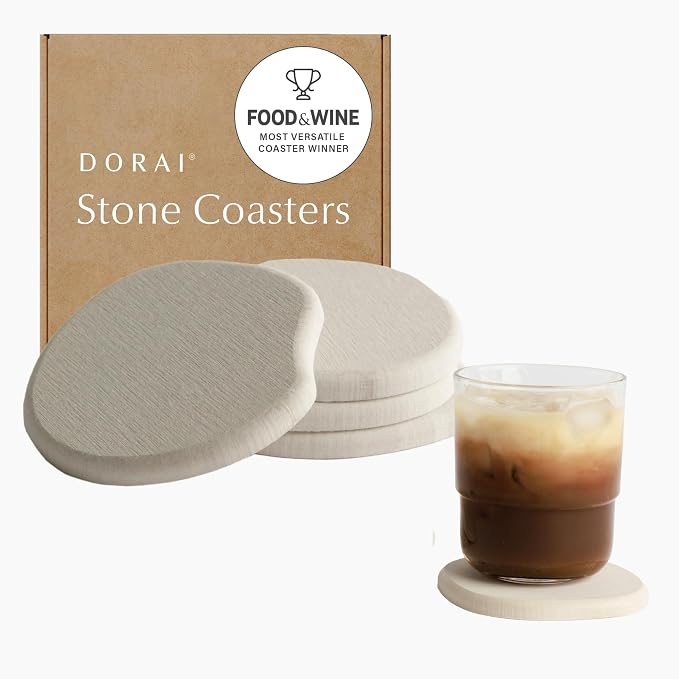 Dorai Home Stone Coasters Set by DoraiHome