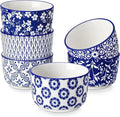 vancasso Selene 6 Oz Porcelain Ramekins Set of 6, Soufflé Dessert Cups | by vancasso