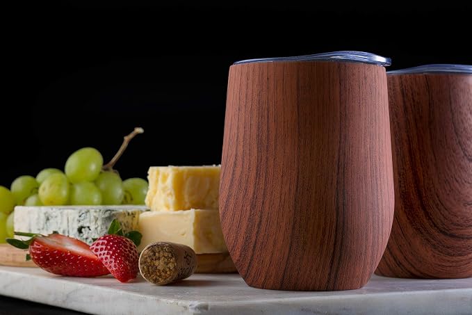 CHILLOUT LIFE 12 oz Stainless Steel Wine Tumbler - Image 6
