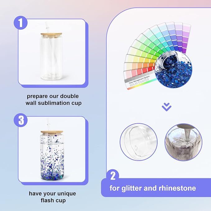 AGH 16OZ Sublimation Snow Globe Glass - Image 3