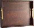 Joy&Grace Acacia Wood Ottoman Tray by JoyGrace