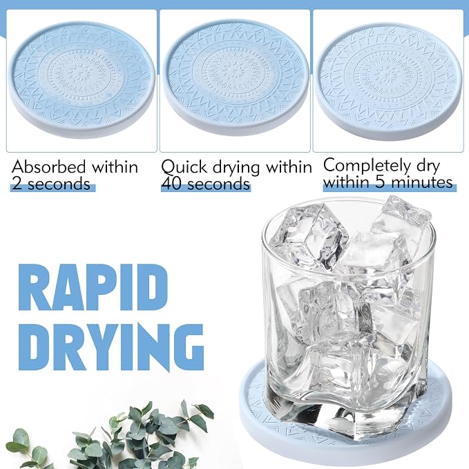 Photect Diatomaceous Earth Coasters Set - Image 3