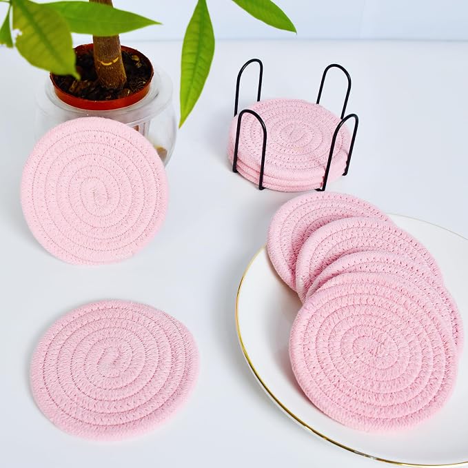 ABenkle 8 Pcs Drink Coasters - Image 3