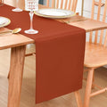 Wolkemer Farmhouse Rust Table Runner Dining Table Runners 90 Inches Long | by Wolkemer