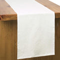 Letjolt White Table Runner 108 Inches | Rustic by Letjolt