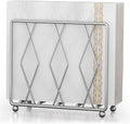 Large Silver Metal Napkin Holder by LWSFF