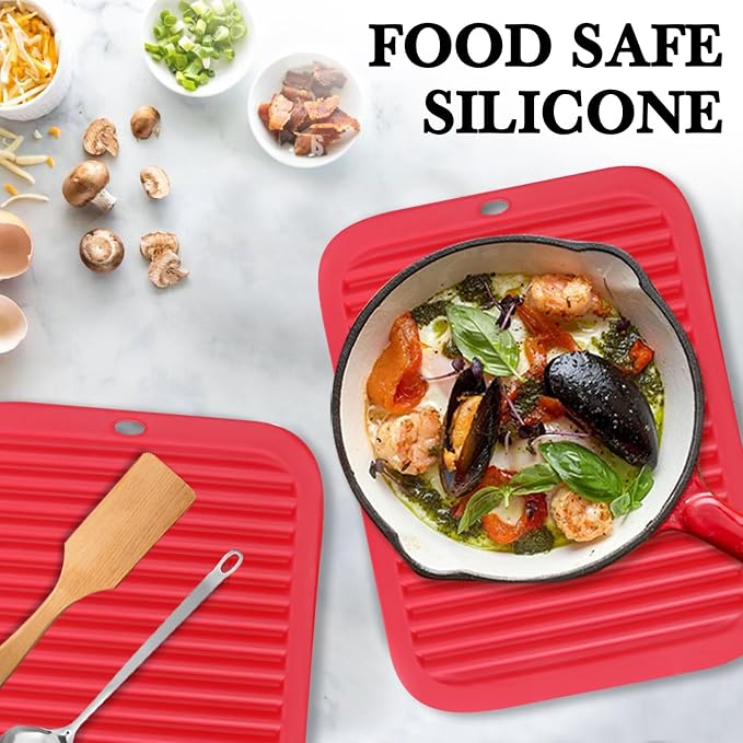2 Pack Silicone Trivets - Image 4