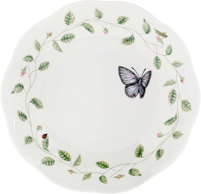 Lenox Butterfly Meadow Porcelain Pasta Bowl Set - Image 4