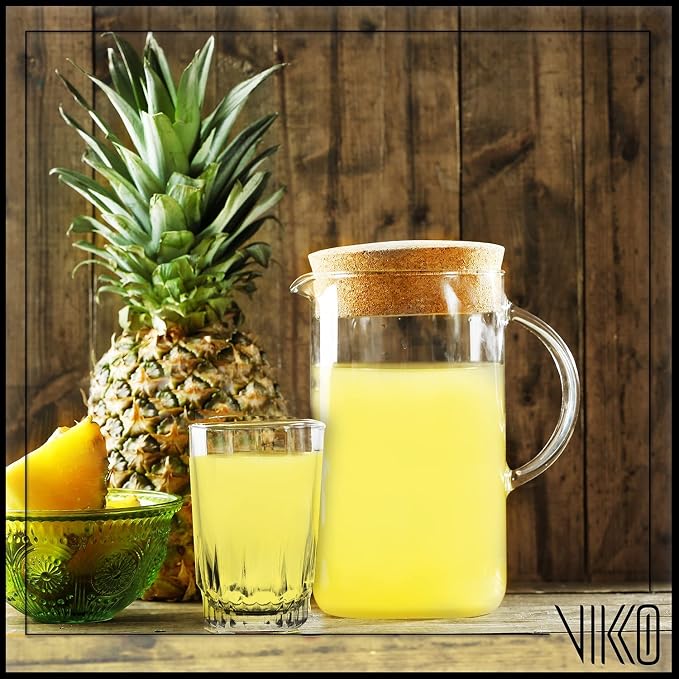 Vikko SMALL Juice Glasses Cup, Heavy Base Glassware, 5 Ounce Clear Glass Tumbler - Image 4
