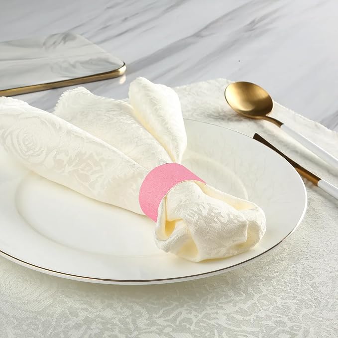 Germiwipe 500 Pcs Self-Adhesive Napkin Bands | Disposable Paper Napkin Rings - Image 4