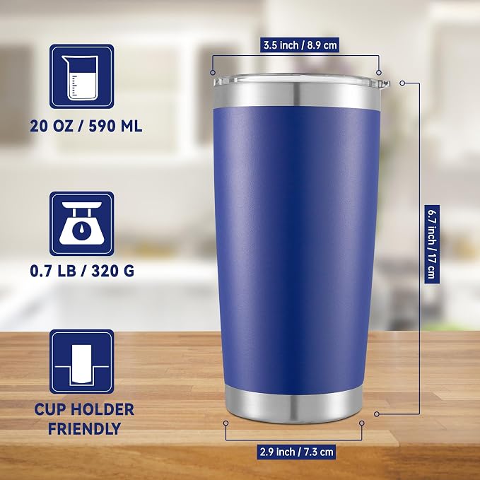 20 oz Tumbler Stainless Steel Tumblers - Image 5