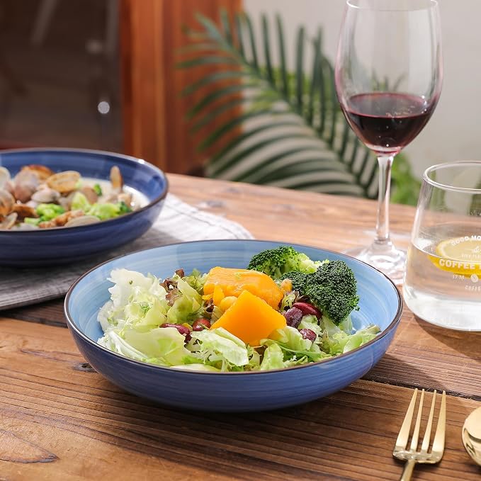 Selamica Ceramic 16-Pieces Dinnerware Set, Ceramic Dishes Set - Image 6