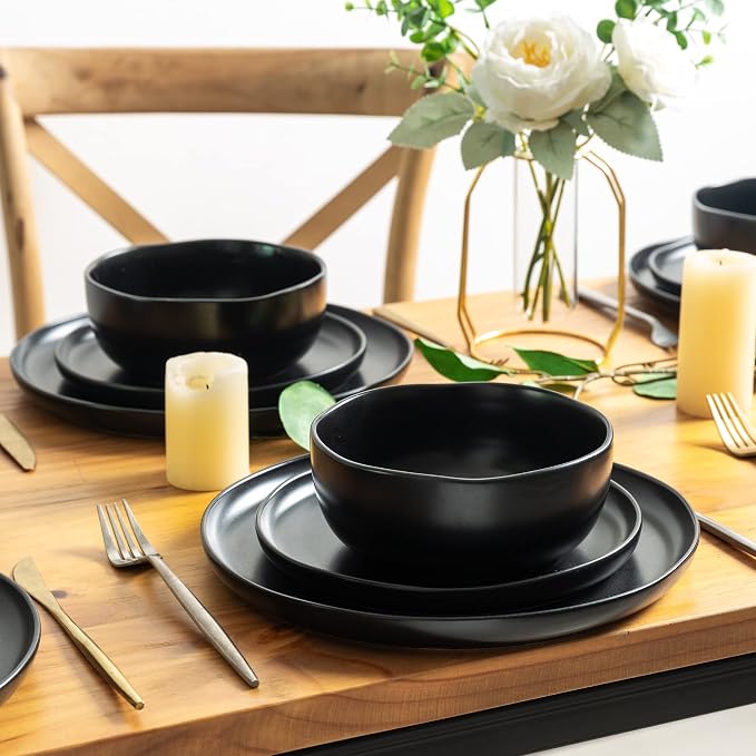 AmorArc Stoneware Dinnerware Sets - Image 5