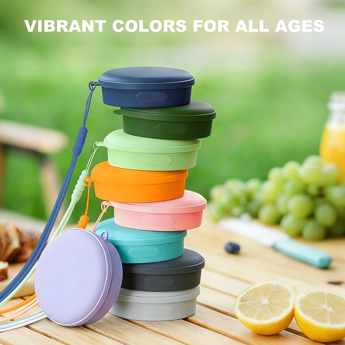 Collapsible Travel Cup, BPA-Free Reusable Water Cup | Lightweight Drinking Cups - Image 7