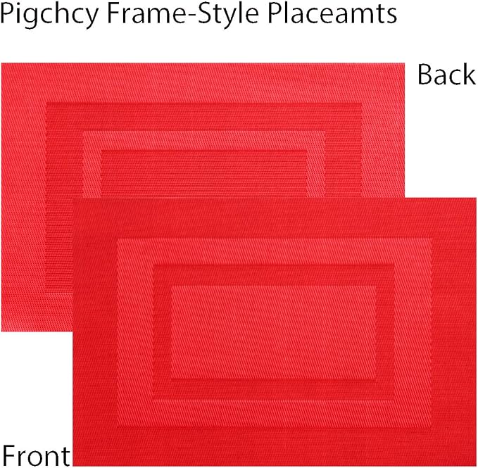 PIGCHCY Placemats, Durable Placemats - Image 3