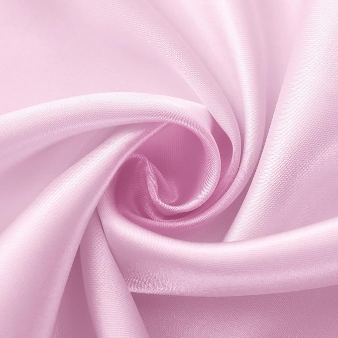 Horbaunal 12 Pack Light Pink Satin Table Runner 12 x 108 Inch | Smooth Table - Image 6