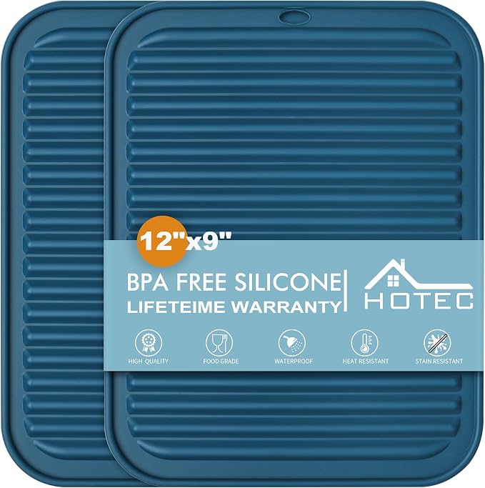 HOTEC BPA Free Silicone Trivets by Hotec