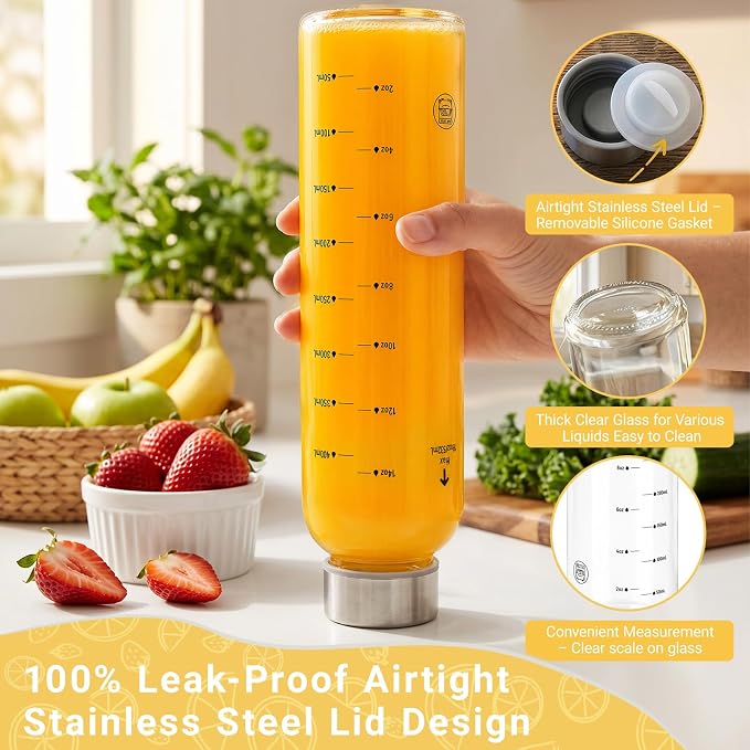 Luxfuel Clear Glass Bottles - Image 5