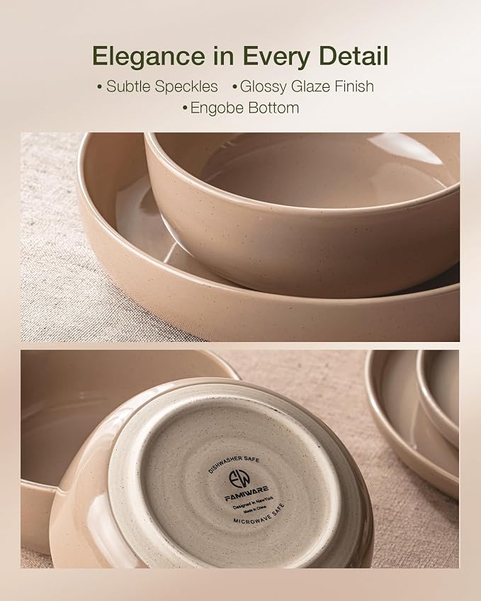 Famiware Milkyway 24-Piece Dinnerware Set - Image 5