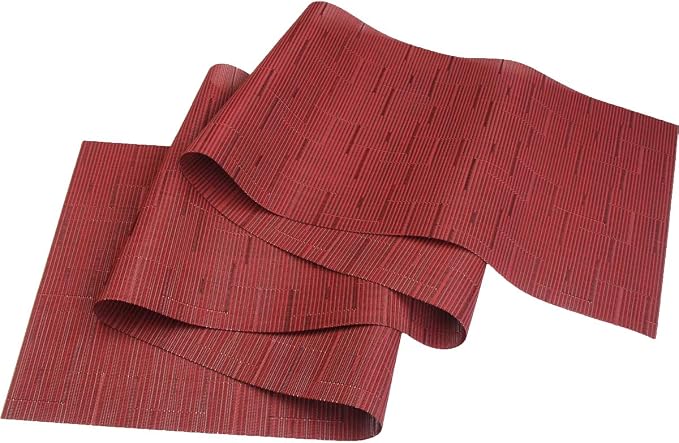 PIGCHCY Elegant Placemats with Matching Table Runner, Washable Durable - Image 4