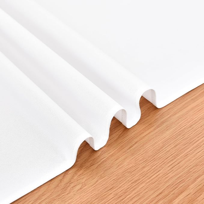 Faux Linen Table Runner Water Resistant 13 x 72 in, Coffee Table Runner - Image 6