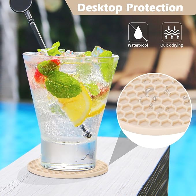 TWTLi Silicone Coasters Set of 12 - Image 4