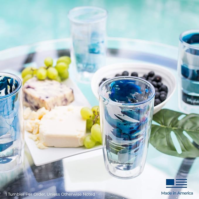 Tervis Crystal Clear Tabletop Made in USA Double Walled Insulated Tumbler - Image 10