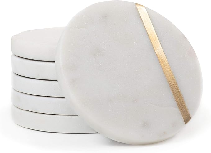 Cork & Mill Marble Coasters by CorkMill
