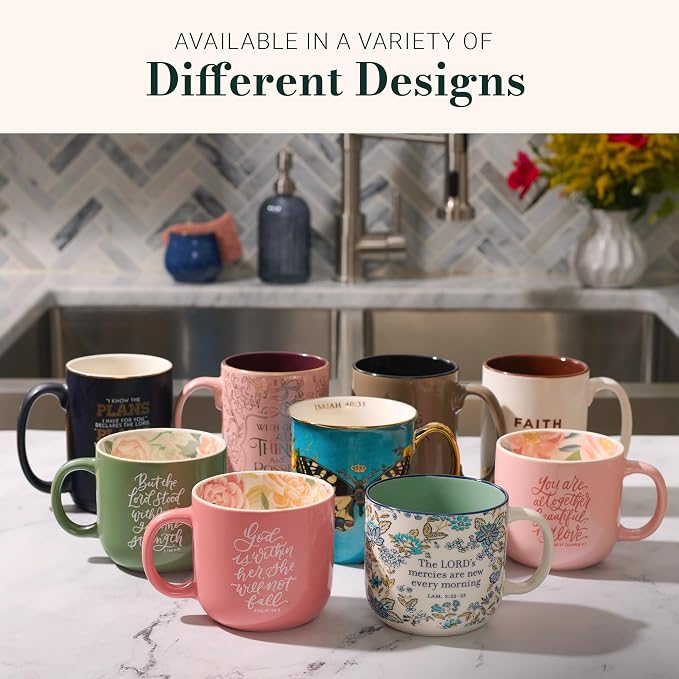 Christian Art Gifts Large Novelty Inspirational Ceramic Coffee & Tea Mug - Image 9