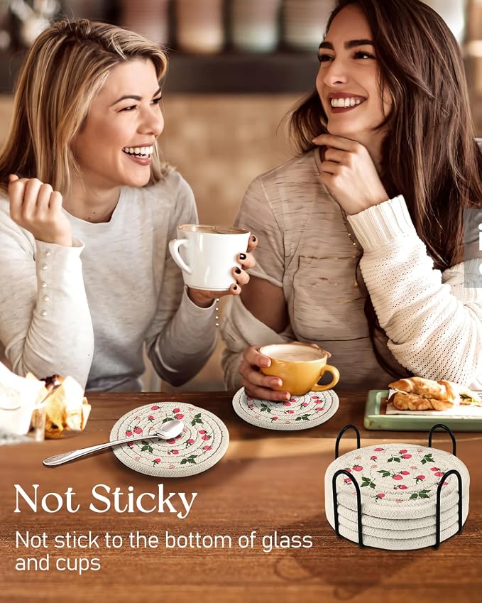 Cup Coasters for Drinks Absorbent - Image 6