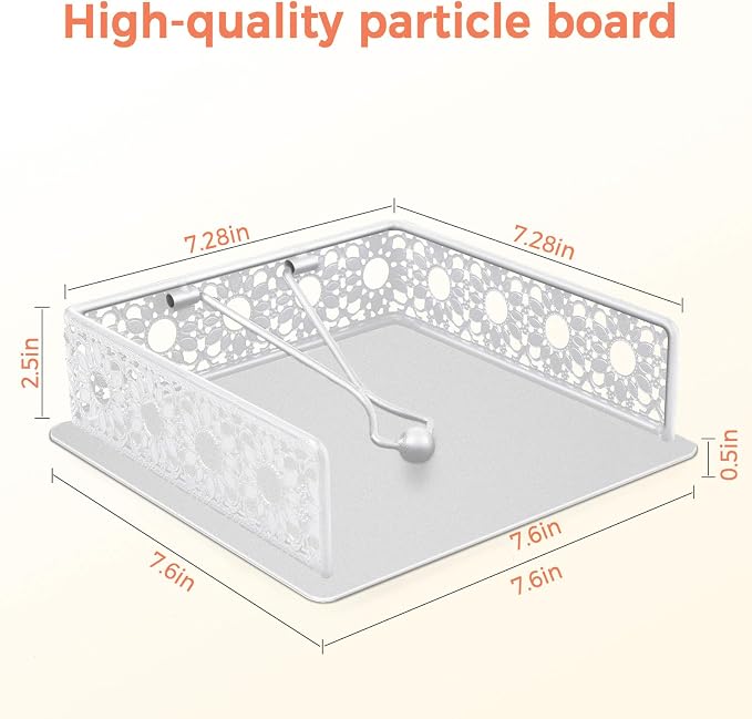 Napkin Holder for Table, Metal Organizer - Image 2