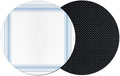 Coasters Set of 2, Modern Minimalist Art Round Drink Coasters by Unknown