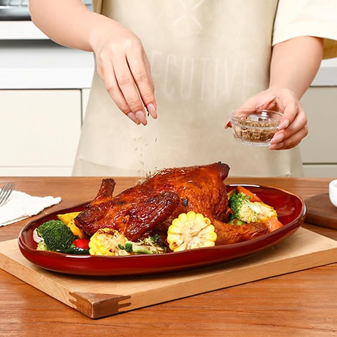vicrays Ceramic Serving Platter Tray - Image 5