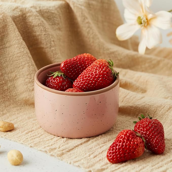 Morandi Color Ramekins Set of 6, 6 oz Creme Brulee Ramekin Oven Safe, Porcelain - Image 4
