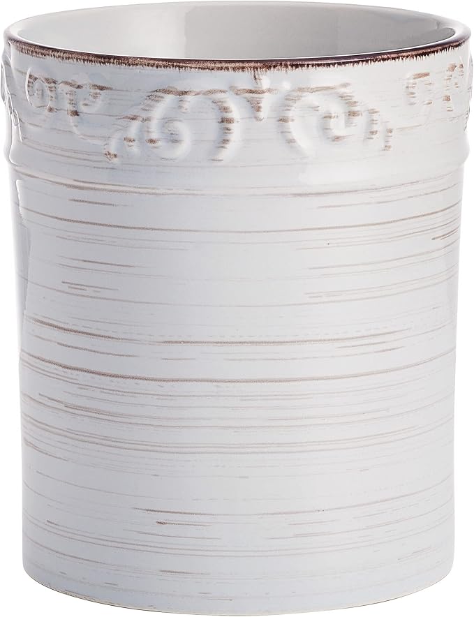 Pfaltzgraff Trellis Utensil Crock, 7x6 inch - Image 5