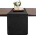 Table Runners 55 Inch Long, Dual-Sided Faux Leather Table Runner | Waterproof by Chitomars