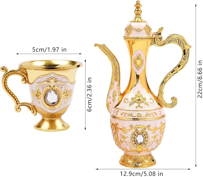 Turkish Tea Set, Vintage Coffee Pot - Image 5