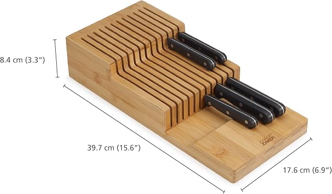 Joseph Joseph DrawerStore Knife Organizer, holds up to 12+ knives, Kitchen - Image 4