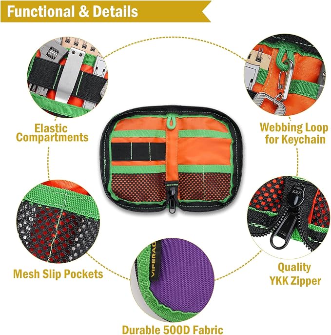 VIPERADE VE10 EDC Pouch Small Multitool Pocket Pouch - Image 6