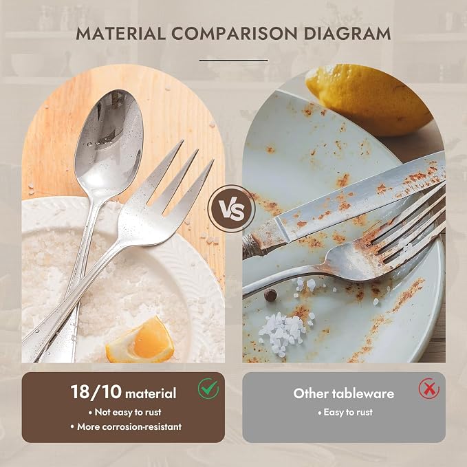 65 Piece Silverware Set for 12 - Image 6