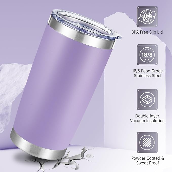 20 oz Tumblers Stainless Steel Tumbler - Image 3
