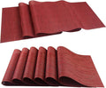 PIGCHCY Elegant Placemats with Matching Table Runner, Washable Durable by PIGCHCY