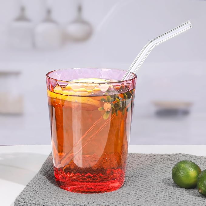 BPA-Free Plastic Tumblers 6 Pack | Reusable Dishwasher Safe | Stackable - Image 5