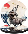 2pcs Cute Dinosaur and Cat Car Coasters, Absorbent Universal neoprener Cup by Unknown